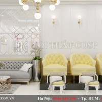 Thiết kế nội thất tiệm nails Ella - Chị Hà - Hà Nội